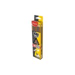 Boite de 12 Crayons à papier BLACK'PEPS bout gomme HB MAPED