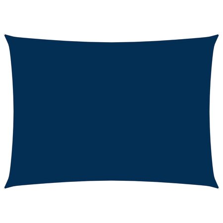 vidaXL Voile de parasol Tissu Oxford rectangulaire 2x4 m Bleu