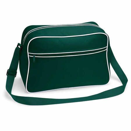 Sac bandoulière retro shoulder bag BG14 - vert bouteille