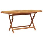 vidaXL Ensemble à manger de jardin 7 Pièces blanc crème tissu bois massif