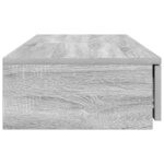 Tiroirs de lit vidaXL Gris Sonoma 120x36 5x16 5 cm en bois d'ingénierie