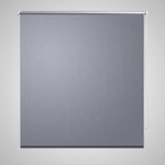 Store enrouleur occultant 80 x 175 cm gris