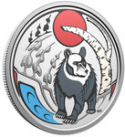 Monnaie BEAR Clan Animals Argent 15$ Canada 2026