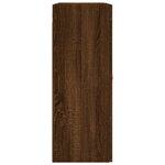 vidaXL Armoire murale chêne marron 69 5x34x90 cm