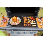 CAMPINGAZ Plat de cuisson verticale pour volaille - Inox - 31 x 37 cm