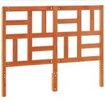 vidaXL Tête de lit cire marron 180 cm bois massif de pin