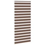vidaXL Store zèbre marron 95x230 cm largeur du tissu 90 9 cm polyester