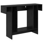 vidaXL Chêne Noir 101 x 30 x 74 cm