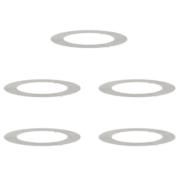 vidaXL Pot en inox Acier inoxydable Grand Durable Pots en inox Rond