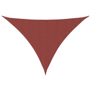 vidaXL Voile de parasol tissu oxford triangulaire 3x4x5 m terre cuite