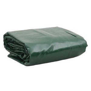 vidaXL Bâche vert 1 5x2 m 650 g/m²