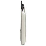 vidaXL Tête de lit suspendue Avec lumière LED Crème Velours