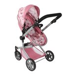 Bayer Chic 2000 595-85 - Landau combiné MIKA Fleurs pour poupée