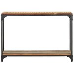 vidaXL Table console 110x30x75 cm Bois solide de récupération