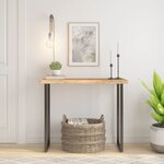 vidaXL Dessus de table 80x40x3 8 cm rectangulaire bois massif acacia