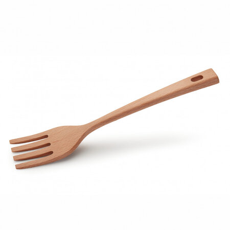 Fourchette de cuisine en bois l 30 5 cm - pujadas -  - bois305