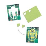 Djeco DJ09406 - Monsters gallery collage relief