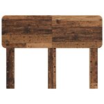 vidaXL Tête de lit Bois Ancien 120 cm Bois d'ingénierie