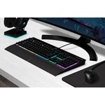 CORSAIR Clavier gamer K55 RGB PRO, 5Z RGB, Rubber Dome (CH-9226765-FR)