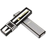 Stylo bille noir rétractable je t'adore - draeger paris