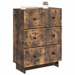 vidaXL Armoire à tiroirs 66 x 34 5 x 90 cm Bois d'ingénierie