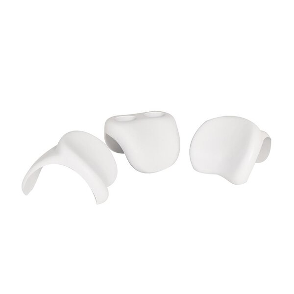 Lot de 2 appui-tete et porte gobelets  blanc  pour spa gonflable
