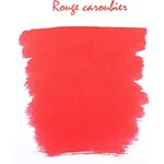 Boîte de 6 cartouches d'encre standard Rouge caroubier HERBIN