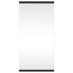 vidaXL Armoire de bain à miroir d'angle gris 30x24x60 cm