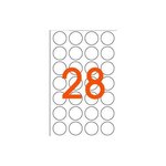 Sachet de 168 étiquettes gommettes de signalisation rondes 15 mm vert agipa