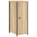 vidaXL Table de chevet chêne sonoma 32x42x80 cm bois d'ingénierie