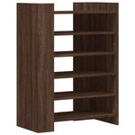 vidaXL Armoire à chaussures chêne marron 74 5x37 5x100 cm