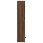 vidaXL Bibliothèque chêne marron 31x24x127 cm bois d'ingénierie