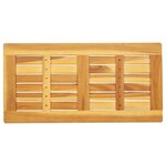 vidaXL Plateau de table Marron 80 x 40 x 2 cm Bois d'acacia massif
