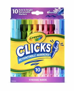 Marqueurs Clicks retractables Pastel - 10 Pièces