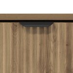 vidaXL Table basse chêne artisanal 90 x 49 x 46 cm Bois d'ingénierie