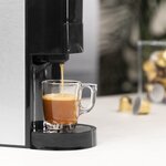Princess Machine à café multi-capsules 1450 W 0 8 L Noir et argenté
