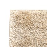 Vidaxl tapis à poils longs 160 x 230 cm beige