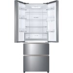 Haier hb16wmaa - réfrigérateur multiportes 422l (301+121) - froid ventilé - l 70x h190 cm - inox