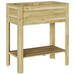 vidaXL Support de Plantes 85 x 46 x 94 cm en Bois de Pin Imprégné