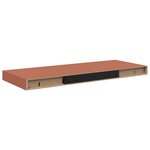 vidaXL Étagère Murale 4 pc Rouge 60 x 23 5 x 3 8 cm Bois d'ingénierie