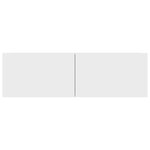 vidaXL Meuble TV Blanc 100x30x30 cm Bois d’ingénierie