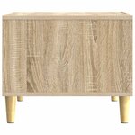 vidaXL Table basse Chêne Sonoma 90 x 50 x 40 cm Bois d'ingénierie