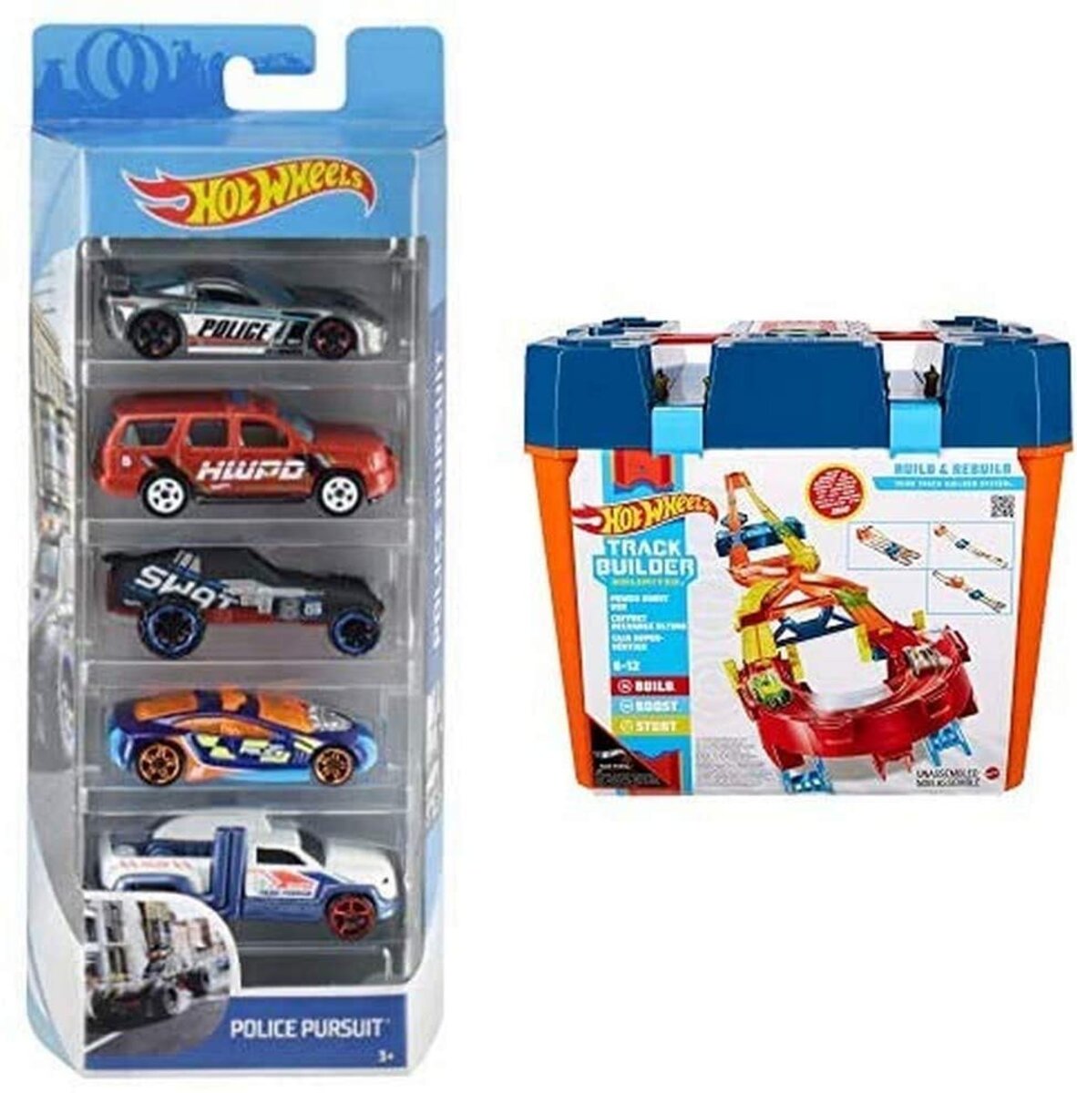 Coffret 50 véhicules pour enfant de petites voitures miniatures - La Poste