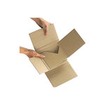 Etui-croix postal carton mediabox qualité super 2 à 8 cd (lot de 25)