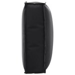 vidaXL Coussin pour dossier de palette Noir 50 x 40 x 12 cm