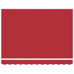 vidaXL Auvent Rétractable Rouge 300 x 250 cm Polyester et Acier