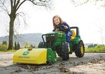 Rolly Toys 409716 - RollyTrac Sweeper - Balayeuse fonctionnelle John Deere