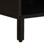 vidaXL Meuble TV avec tiroir Finition Lavage Blanc 80 x 33 x 46 cm