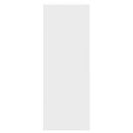 vidaXL Armoire à chaussures blanc 80x21x57 cm bois d'ingénierie