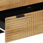 vidaXL Buffet marron 60x33x75 cm bois massif de manguier